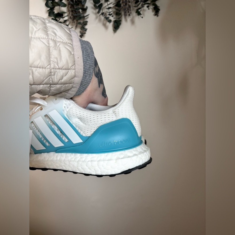 Adidas ultra boost 1.0 white & blue - Picture 6 of 7
